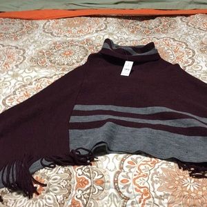 New with tag loft poncho